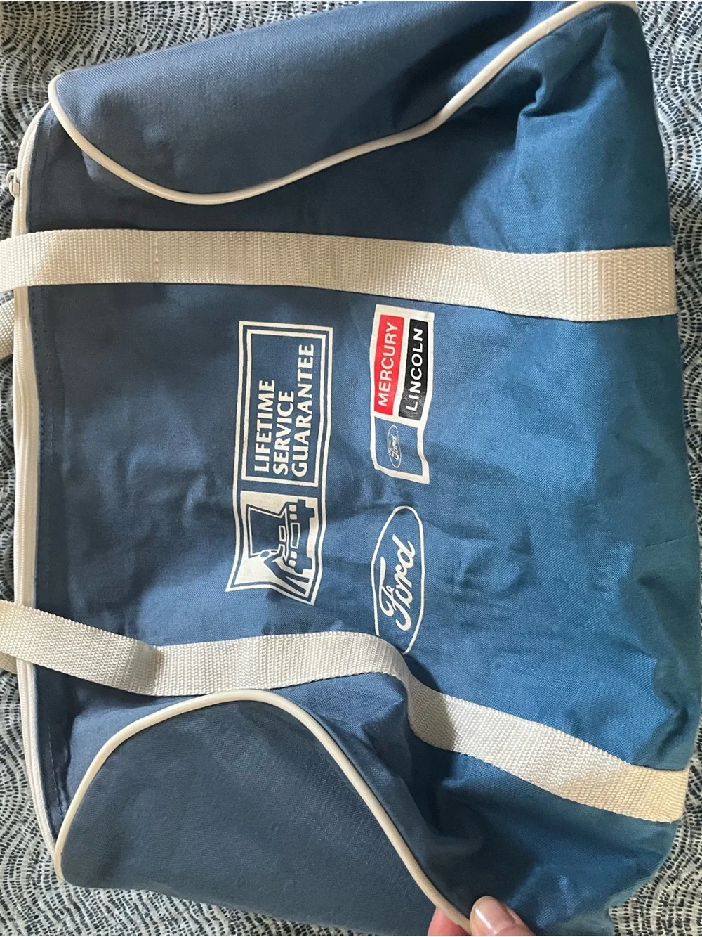 Royals 1985 World Champions Blue Canvas Tote